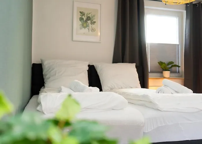 Apartment Wonderwall - - 5x Boxspringbed - Kitchen Bremen