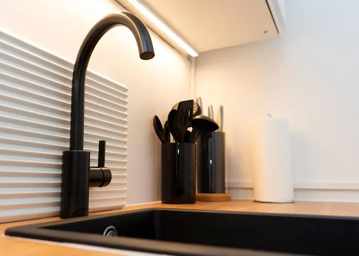 Apartment Wonderwall - - 5x Boxspringbed - Kitchen Bremen