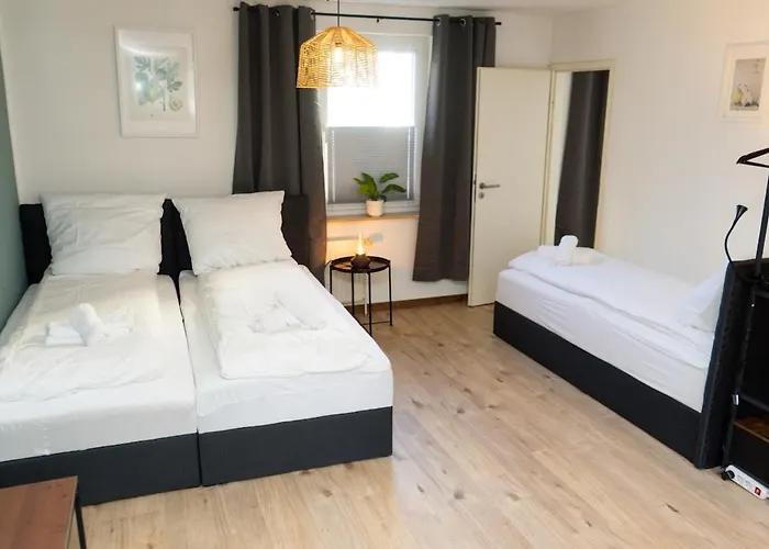 Wonderwall - - 5x Boxspringbed - Kitchen Apartment Bremen